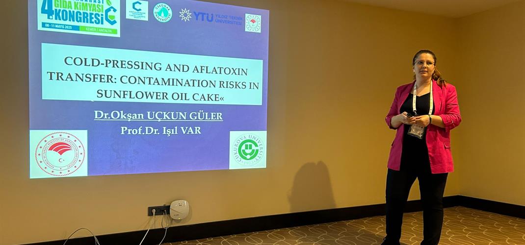 4. Uluslararası Gıda Kimyası Kongresine Katılım Sağladık