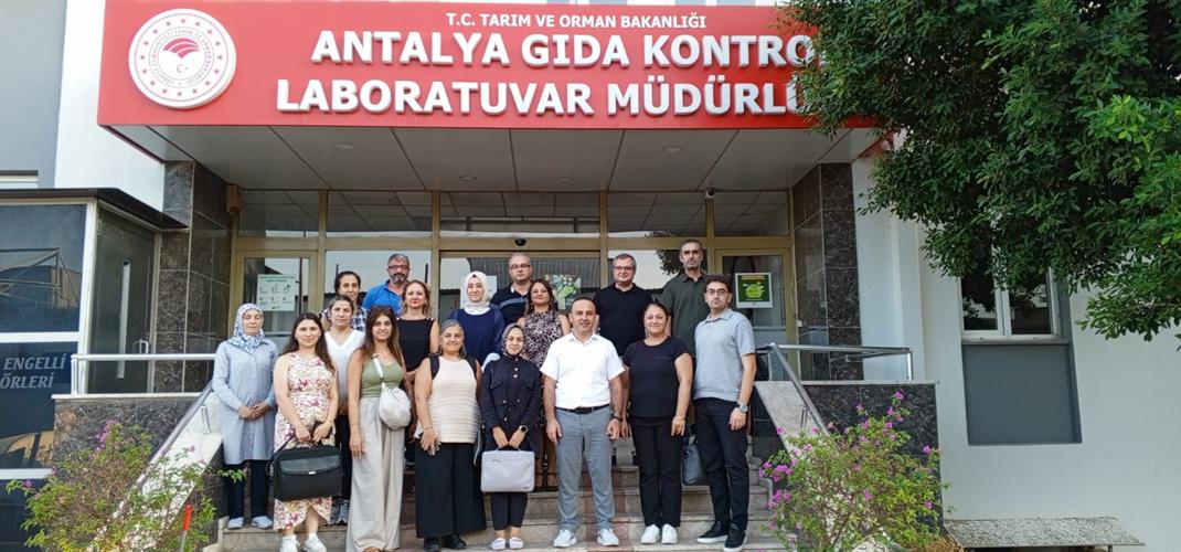 Antalya Gıda Kontrol Laboratuvar Müdürlüğün'de TÜRKAK Denetimi Gerçekleştirildi