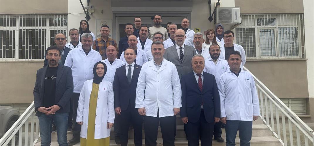 DAİRE BAŞKANLARI KURULUŞUMUZU ZİYARET ETTİ.