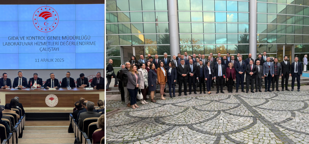 GIDA VE KONTROL GENEL MÜDÜRLÜĞÜ LABORATUVAR HİZMETLERİ DEĞERLENDİRME ÇALIŞTAYI GERÇEKLEŞTİRİLDİ
