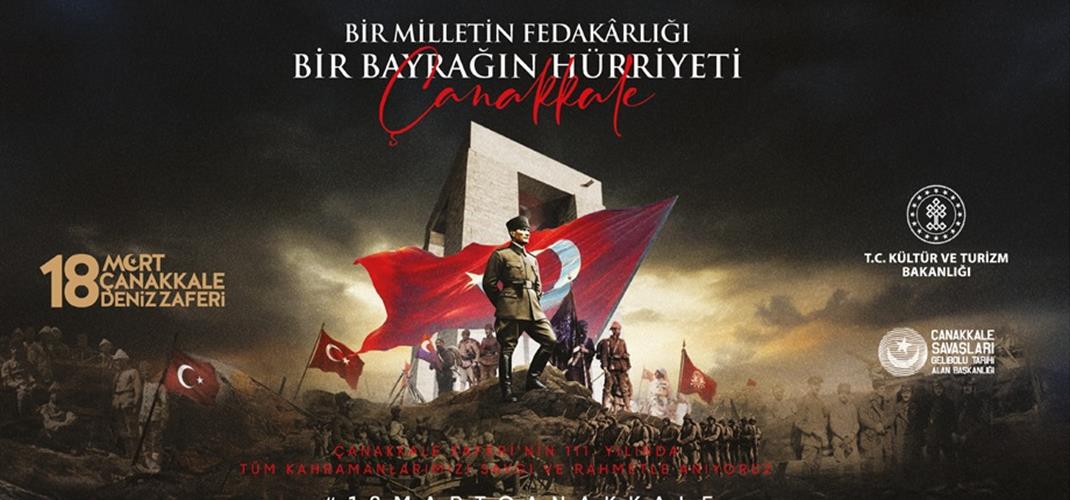 Çanakkale Zaferi'nin 111. Yılı Kutlu Olsun