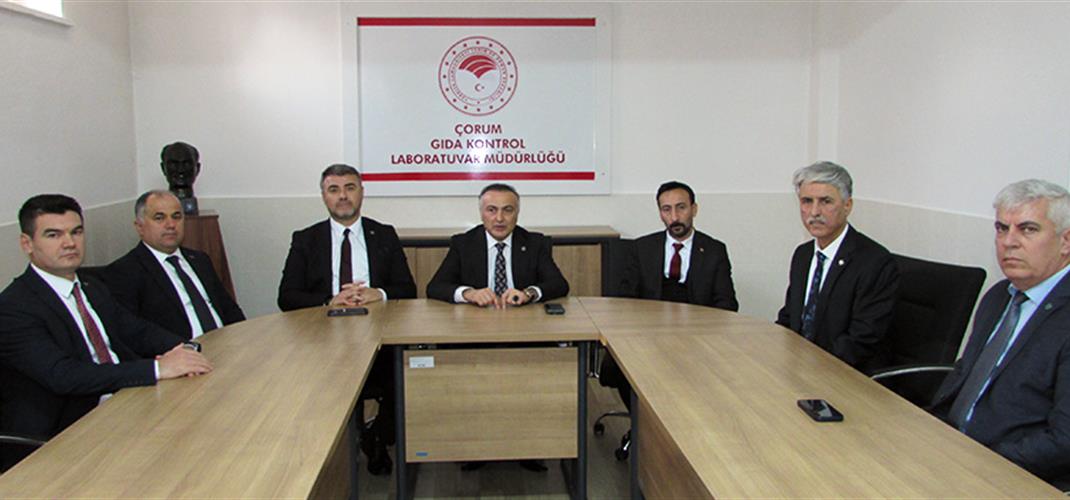 GIDA VE KONTROL GENEL MÜDÜRÜMÜZÜN ZİYARETİ