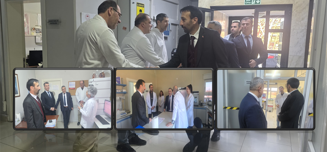 Gıda Kodeksi ve Yem Mevzuatı Daire Başkanı Sayın Selim KAPLAN ve Hayvancılık Genel Müdürlüğü Hayvancılık Politikaları ve Desteklemeler Daire Başkanı Sayın Melikşah TAŞKIN Kurumumuzu ziyaret ettiler.