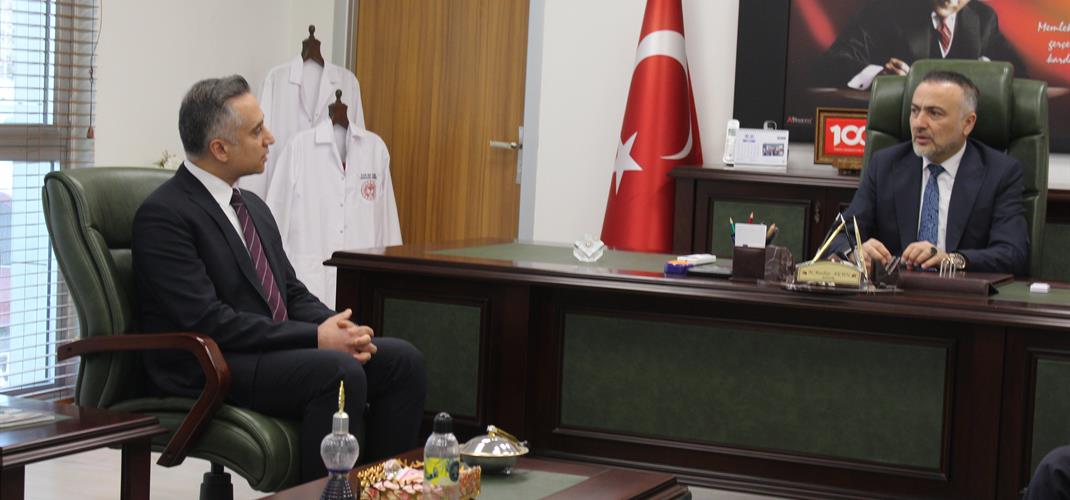 Gıda ve Kontrol Genel Müdürümüz Dr. Ersin DİLBER Kurumumuza Ziyaret