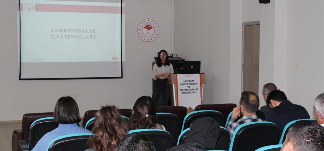 KADINA YÖNELİK ŞİDDETİN ÖNLENMESİ FARKINDALIK SEMİNERİ