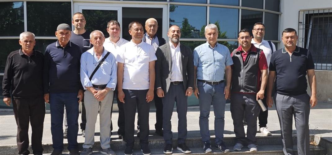 TÜRKMENİSTAN'DAN GELEN HEYETİN MÜDÜRLÜĞÜMÜZÜ ZİYARETİ