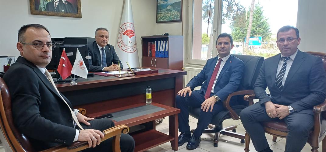 TARIM VE ORMAN BAKANLIĞI GIDA VE KONTROL GENEL MÜDÜRÜNDEN KURUMUMUZA ZİYARET