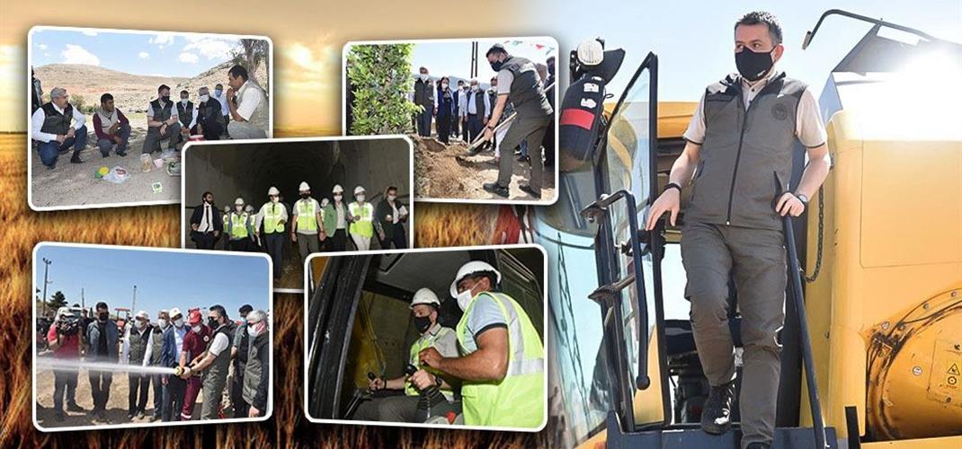 TARIM VE ORMAN BAKANIMIZ DR.BEKİR PAKDEMİRLİ İLİMİZİ ZİYARET ETTİ