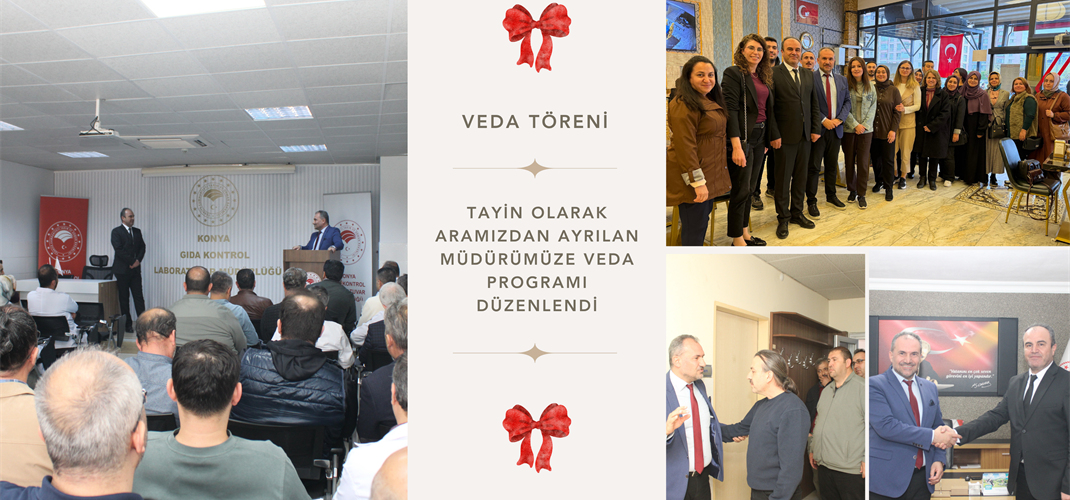 Müdürümüze Veda Programı