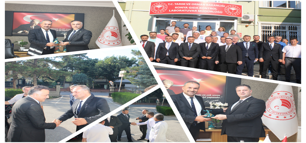 Gıda ve Kontrol Genel Müdürü Dr. Ersin DİLBER ve beraberindeki heyet kurumumuzu ziyaret etti