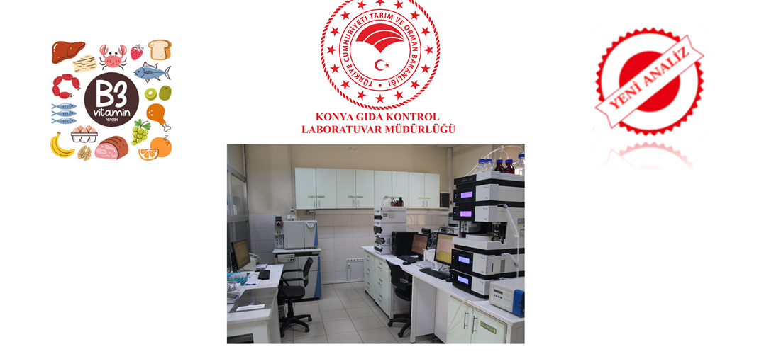 Katkı Analiz Birimimizde "Yem Katkı Maddesi ve Premikste Vitamin B3/Niasinamid" analizinde numune kabulüne başlanmıştır