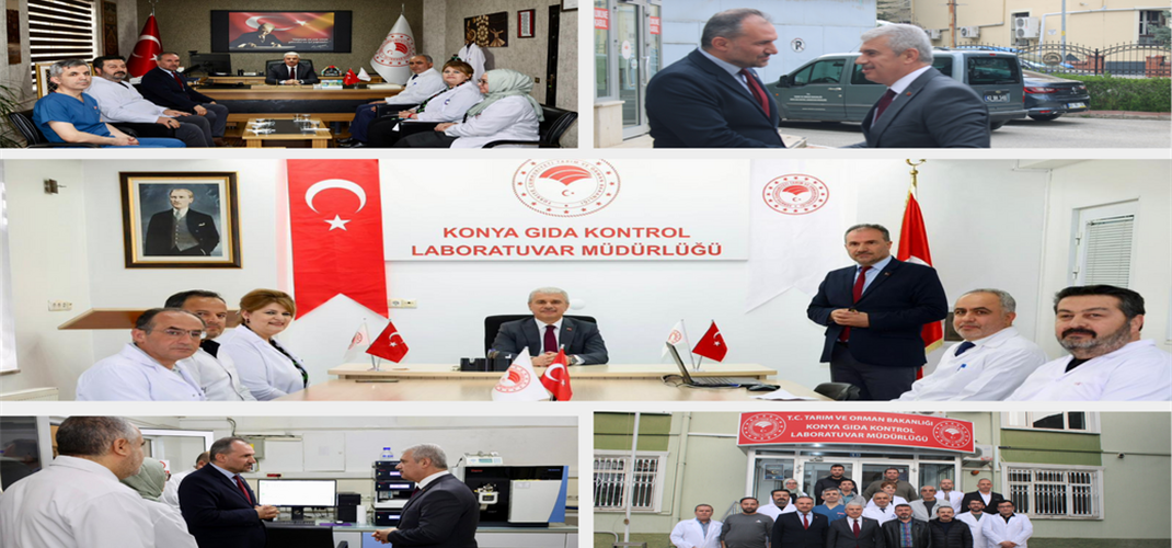 KONYA VALİMİZ SAYIN İBRAHİM AKIN'DAN LABORATUVARIMIZA ZİYARET