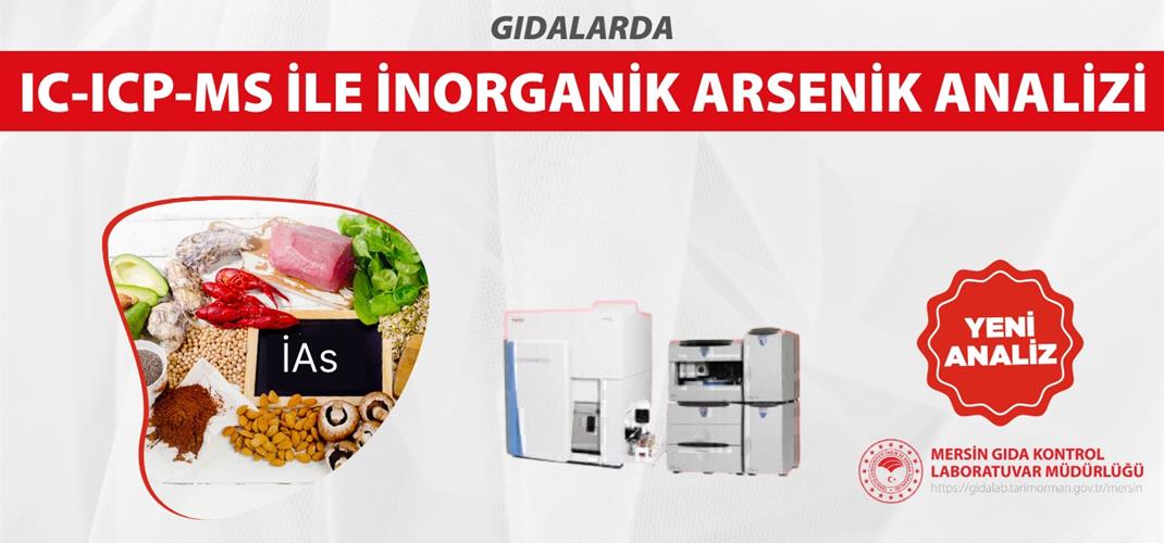 IC-ICP-MS ile İnorganik Arsenik Analizi