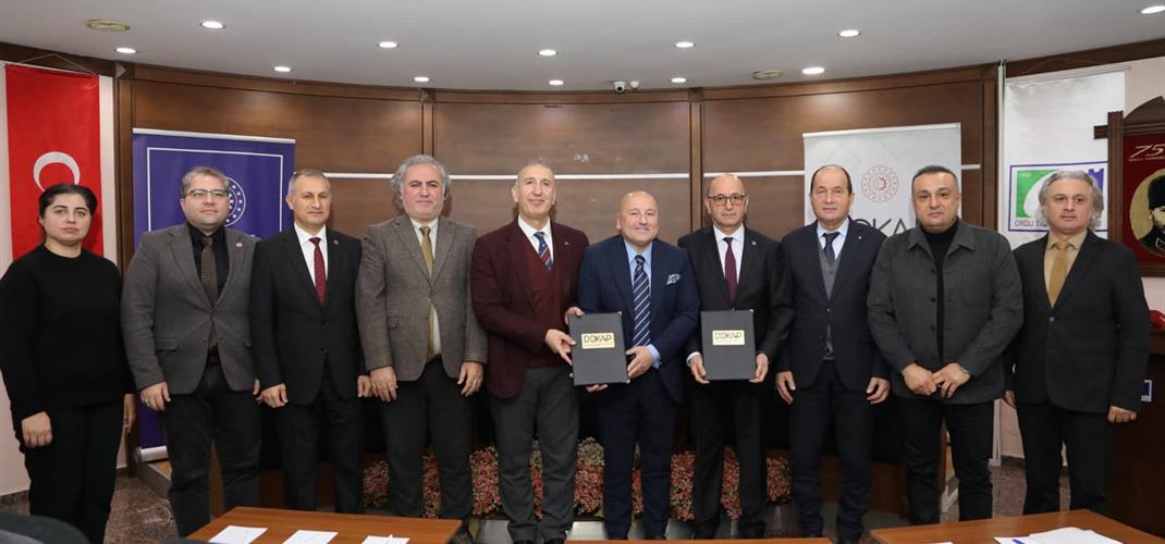 DOKAP PROJESİ İMZALARI TAMAMLANDI
