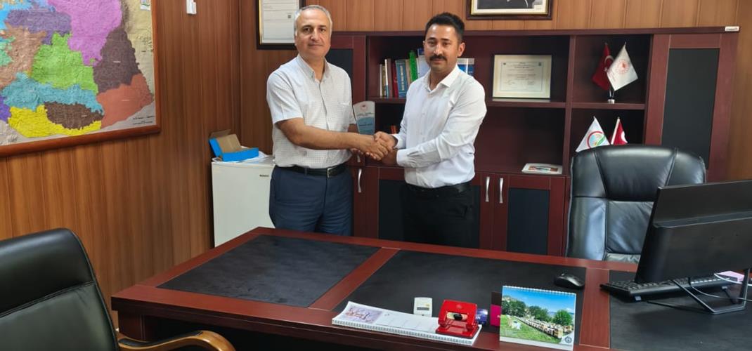 Müdürlüğümüzde Devir teslim ve Plaket Töreni