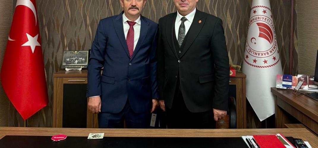 Sivas Et ve Süt Kurumu Müdürü Sayın Bülent ÖZTÜRK Müdürlüğümüzü Ziyaret Etmiştir.