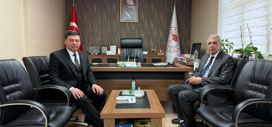 Sivas İl Tarım ve Orman Müdürü Sayın Salih İNAN Bey Müdürlüğümüzü Ziyaret Etmiştir.