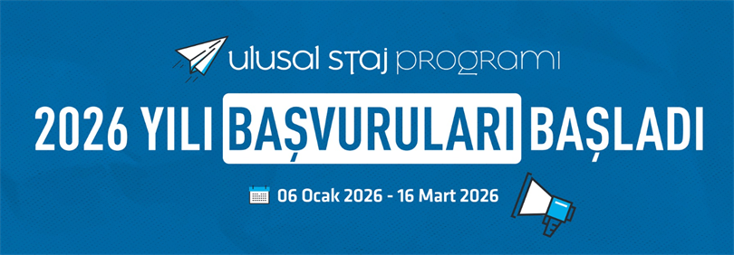 2026 YILI STAJ BAŞVURULARI BAŞLADI