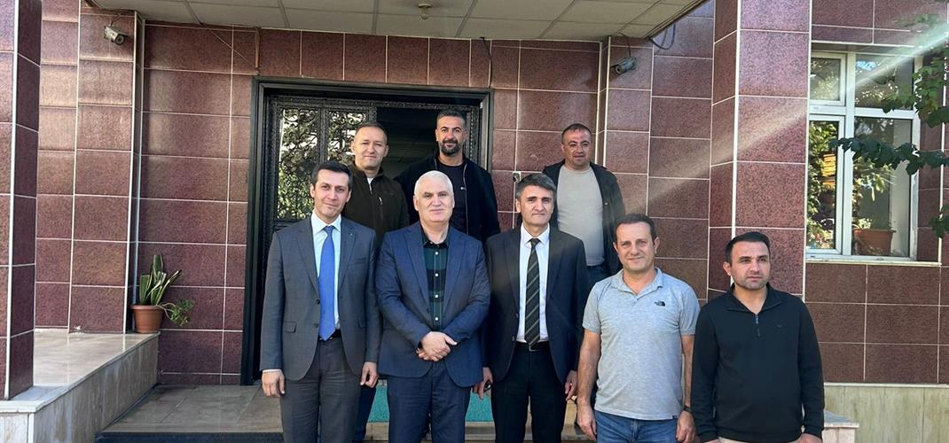 AĞRI VE VAN İL TARIM MÜDÜRLERİNİN ZİYARETİ